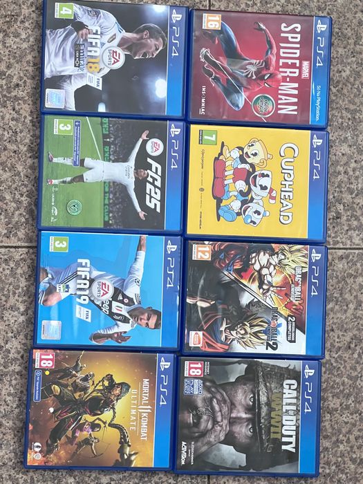 Jogos ps4 ( jogos a 10€ e 20€)