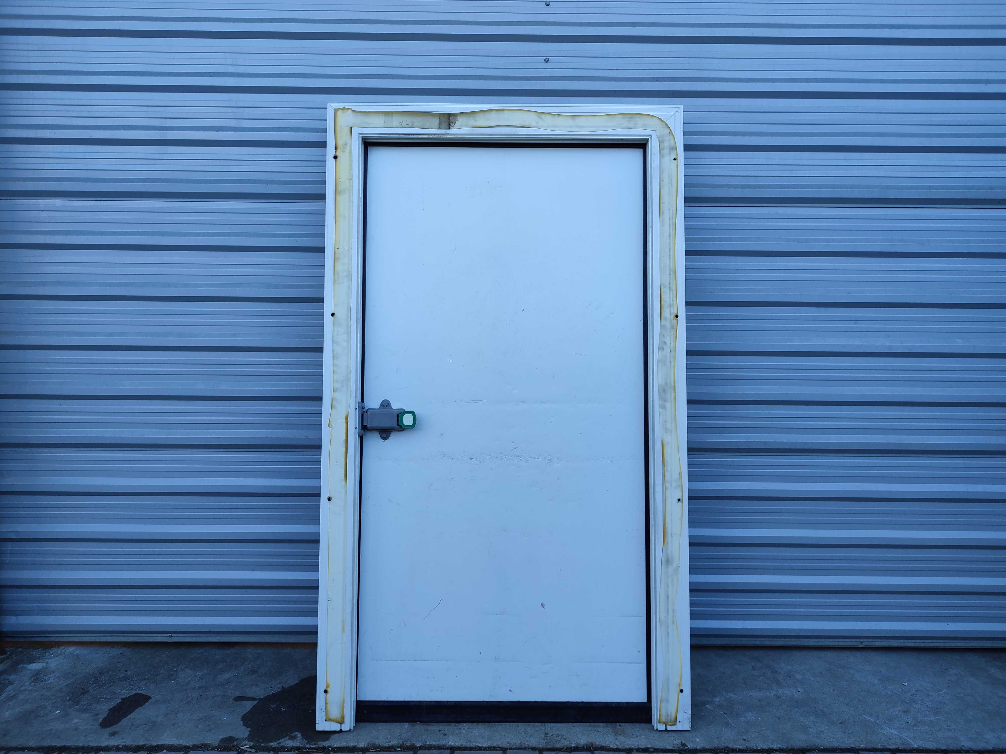 Drzwi chłodnicze drzwi do chłodni mroźni szeroki prześwit 100 cm