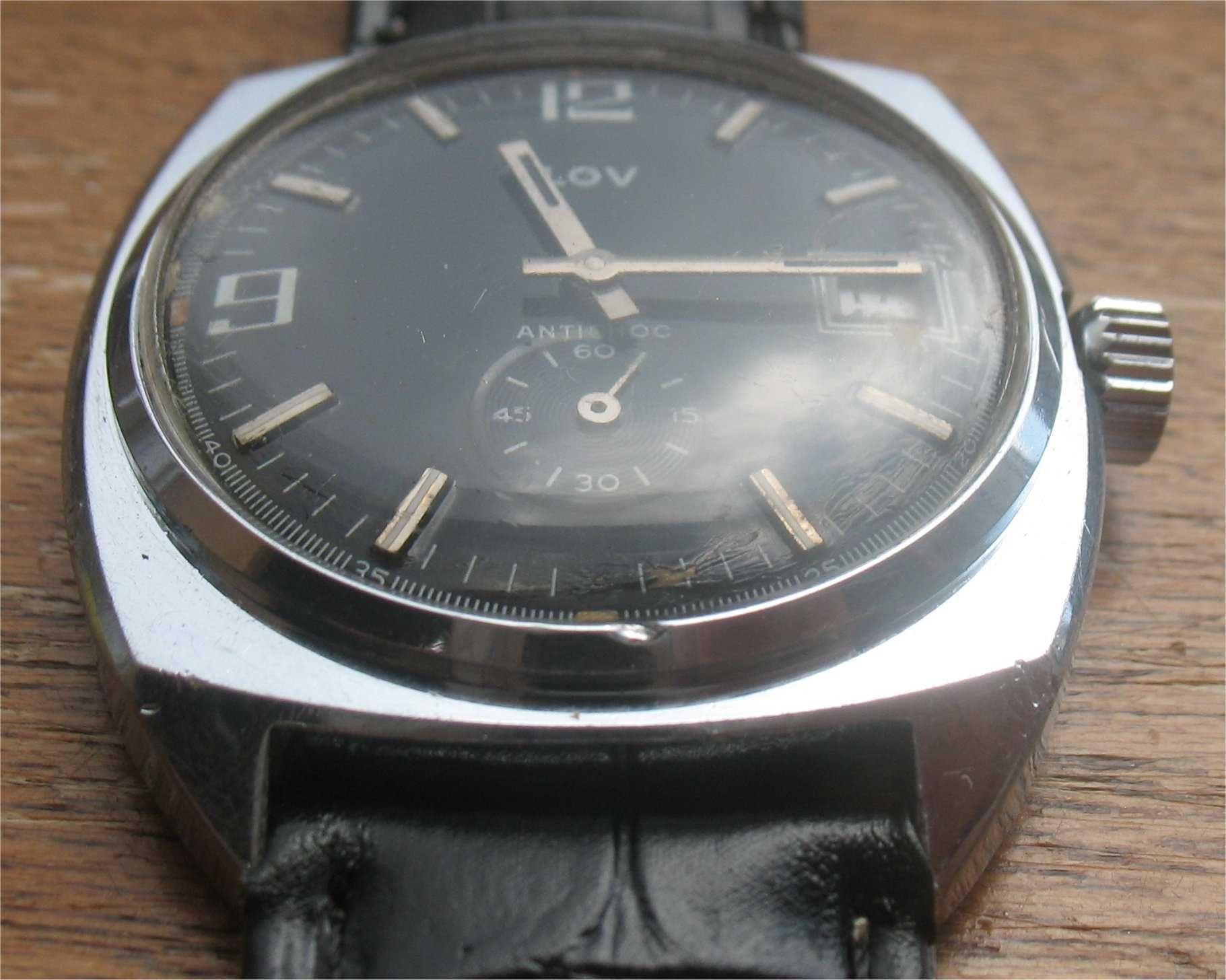 Relógio Vintage de Corda - Lov Antichoc