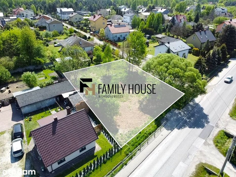 Działka budowlana 1087m² Skarżysko-Kamienna