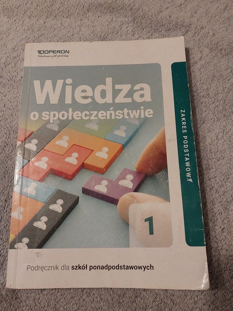 "Wiedza o społeczeństwie 1" Operon, zakres podstawowy
