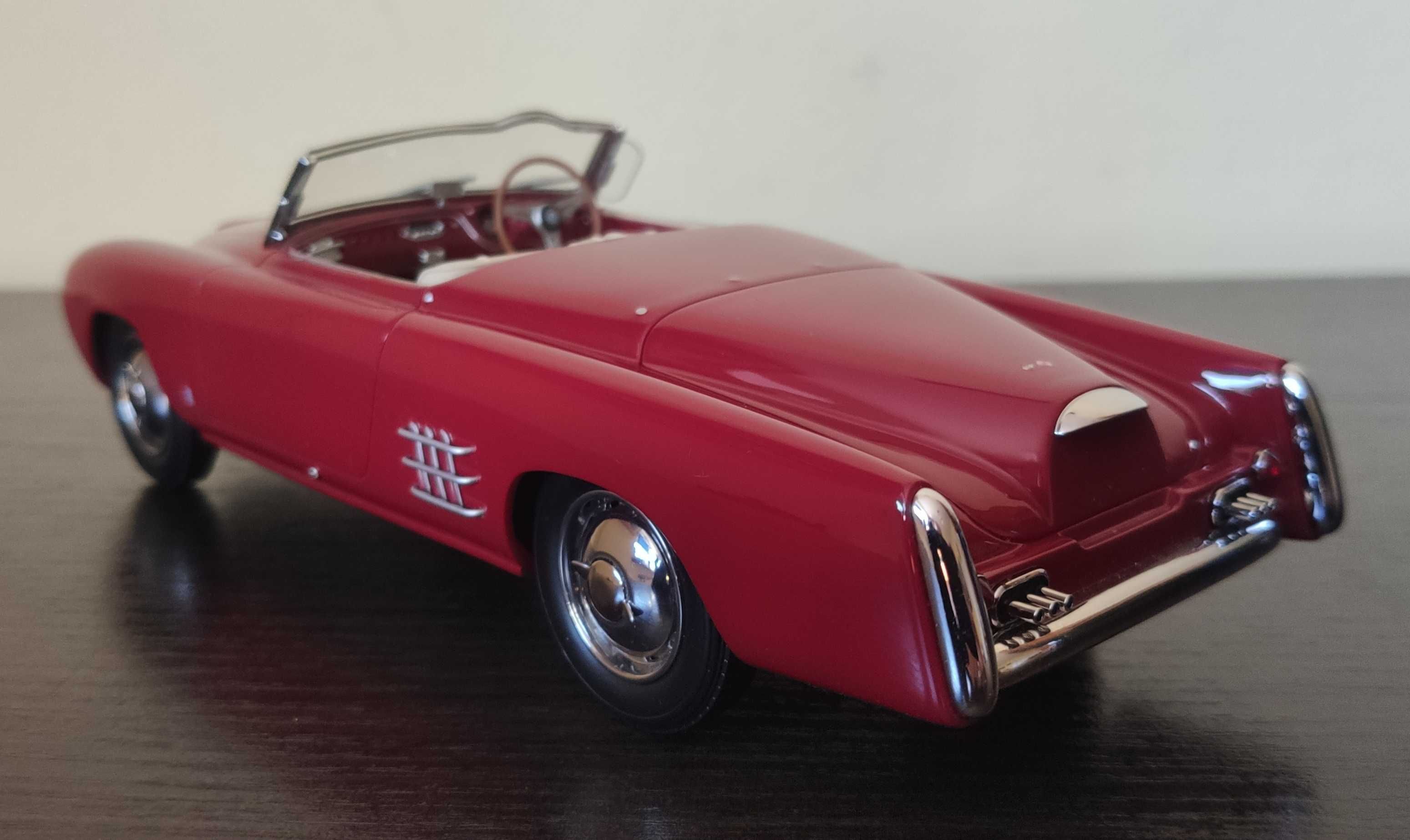 Lancia Aurelia PF200 C Spider Red  1:18 Bos Models