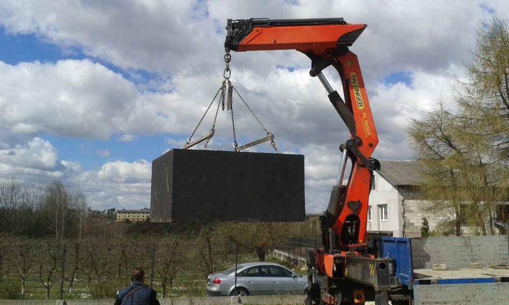 Solidne szamba betonowe zbiorniki Częstochowa Radomsko Bełchatów-atest