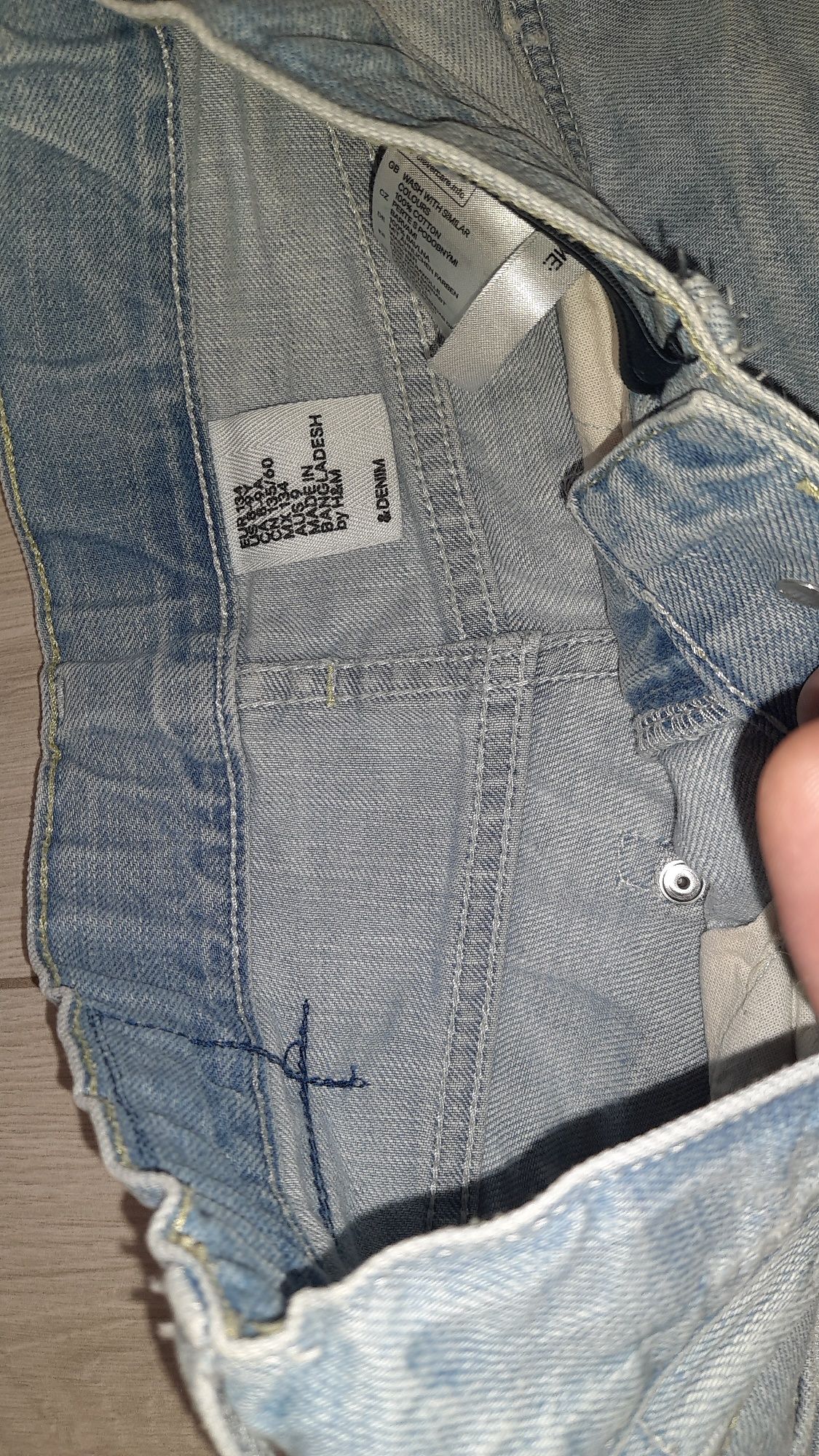 Модные джинсовые шорты H&M 1и Denim 134 -140p