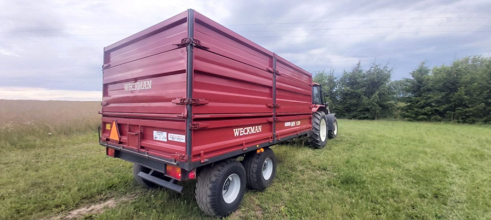 Przyczepa wywrotka tandem Weckman WS 12 Rok prod 2006