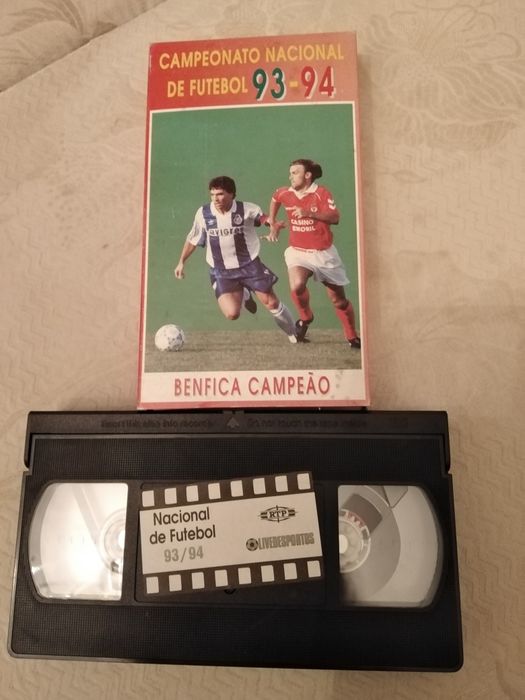 Campeonato Nacional de Futebol 1993 /1994 Cassete de Vídeo VHS
