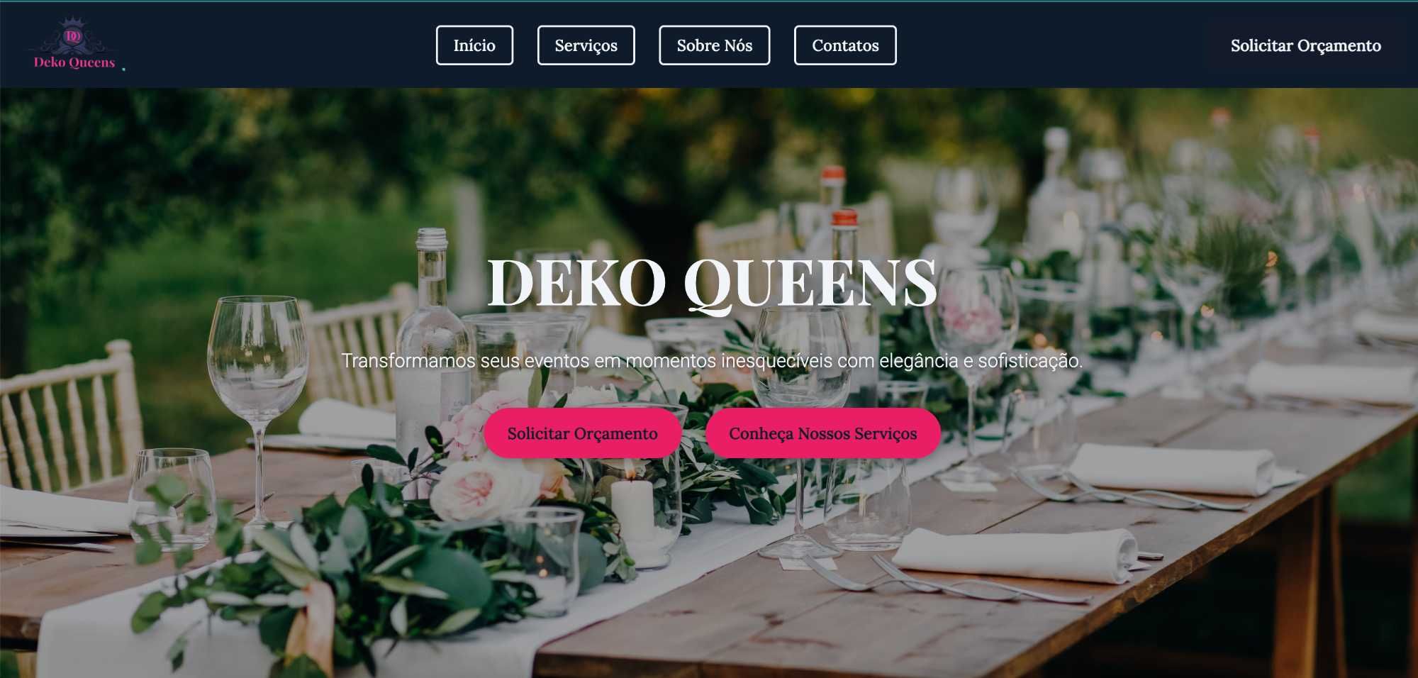 Crio site ou página da sua empresa – rápido e acessível