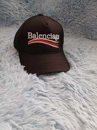 Nowa czapka z daszkiem balenciaga czarna uniseks