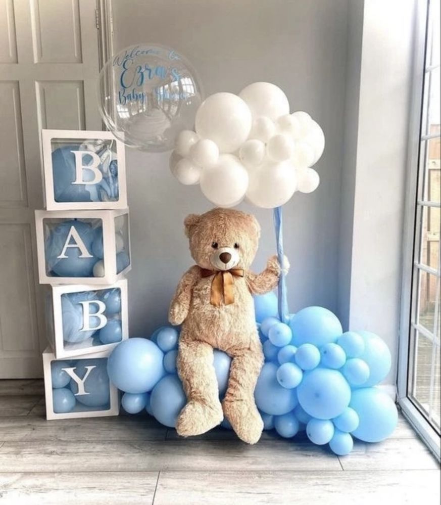 Napis Baby Box bialy