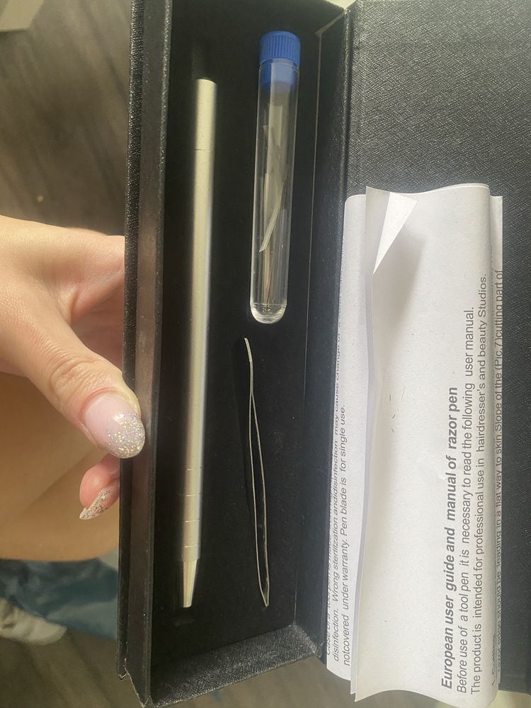Pen do wzorkow na wlosach