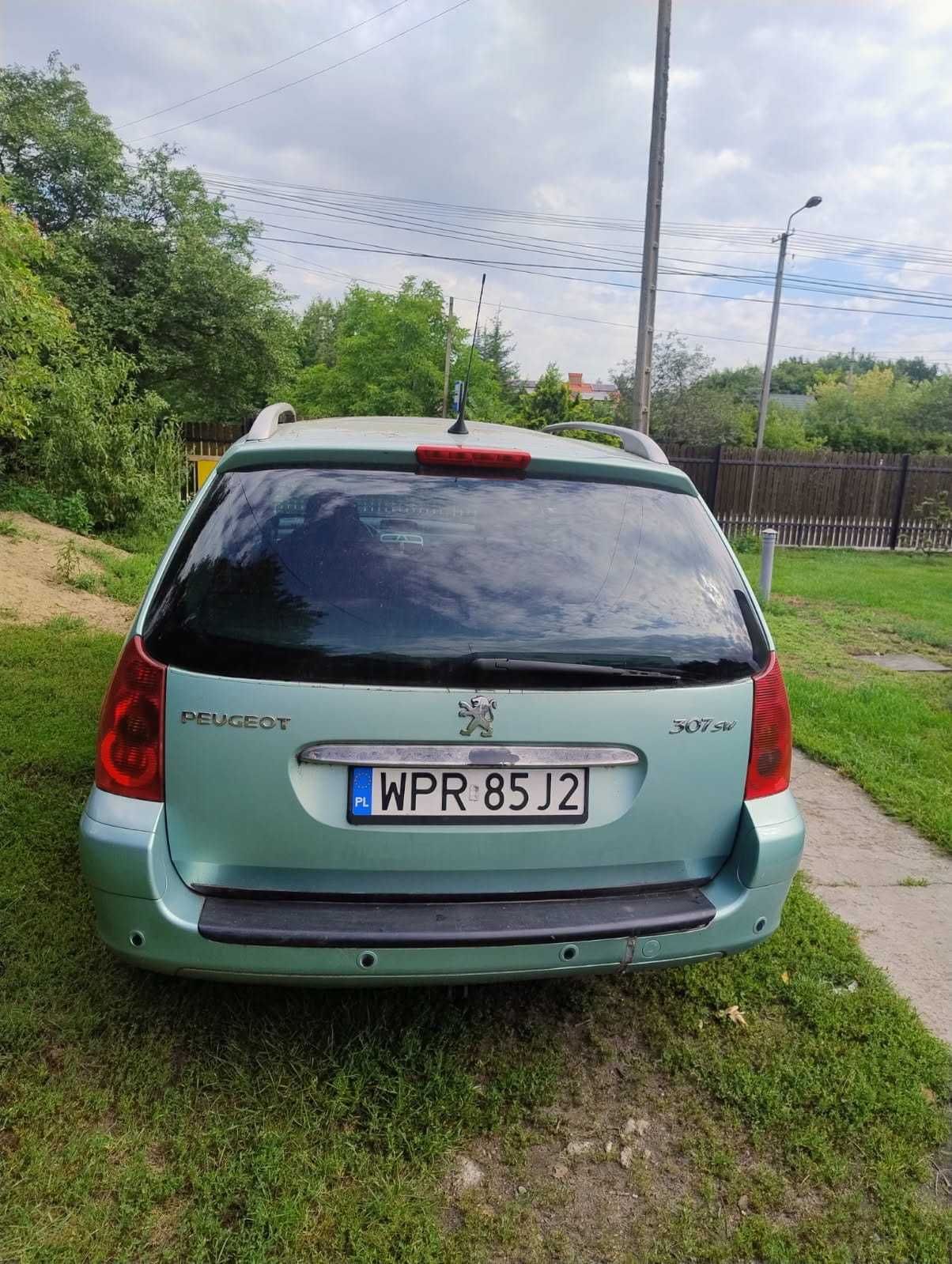Peugeot 307 SW 2.0 HDI 2003 (z uszkodzonym silnikiem)