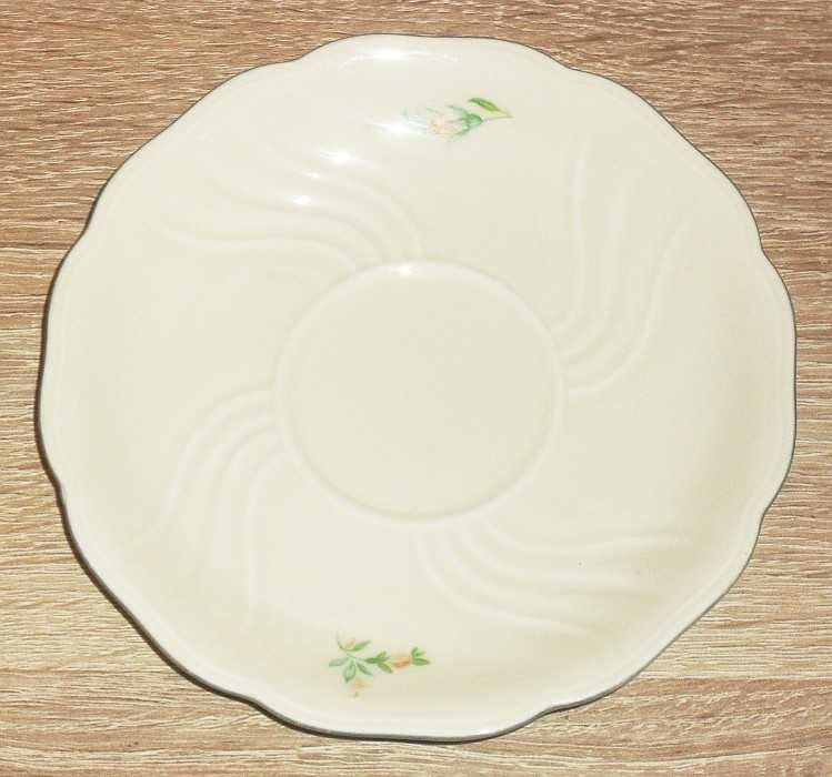 Porcelanowe talerzyki spodki 14.5 cm Seltmann Weiden Bavaria, 6 szt.