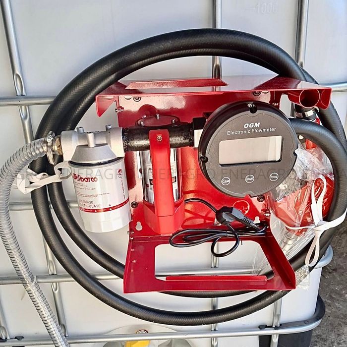 Єврокуб Міні Азс, 1000 літрів резервуар, заправна станція 12 вольт