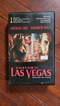 Zostawić Las Vegas Leaving kaseta VHS z kuponem