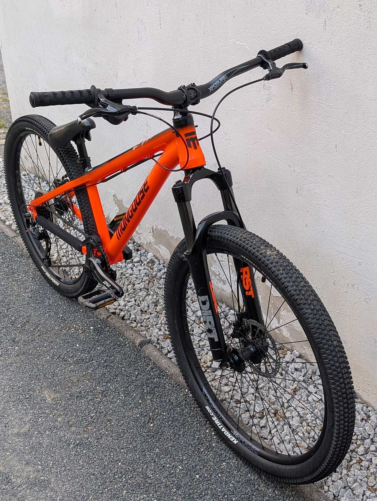 Rower Mongoose Fireball 26 Orange Dirt Street
