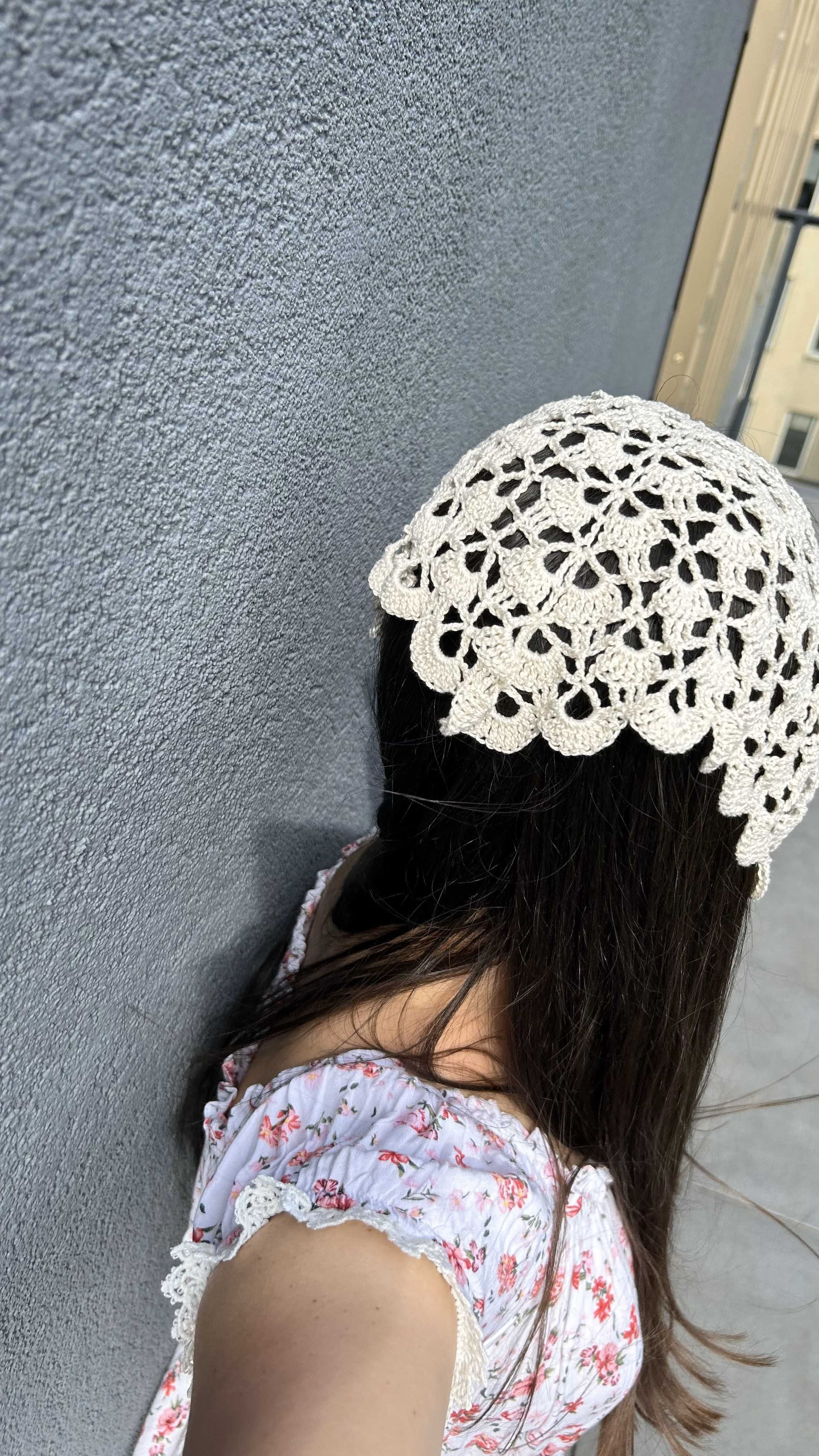 Bandana Szalik Bawełniany Letni Nakrycie Głowy