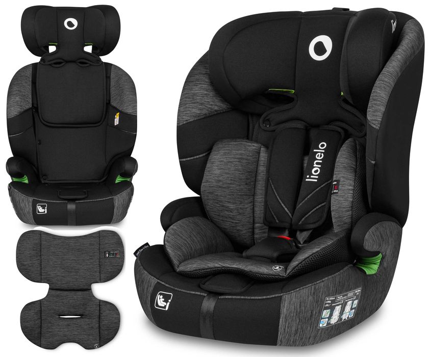 BEZPIECZNY Fotelik Samochodowy LIONELO Levi One 76-150 cm