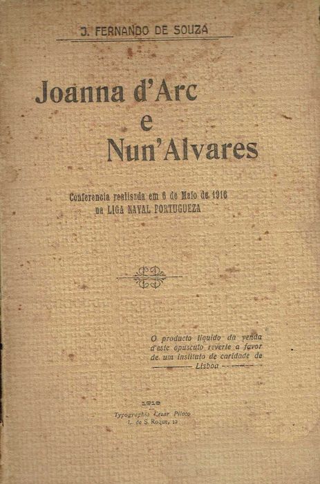 16851

Joanna D'arc e Nun Alvares´
J. Fernando de Souza
