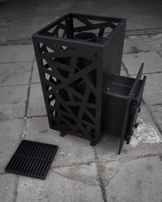 Piec do sauny piecyk sauna na drewno szybka