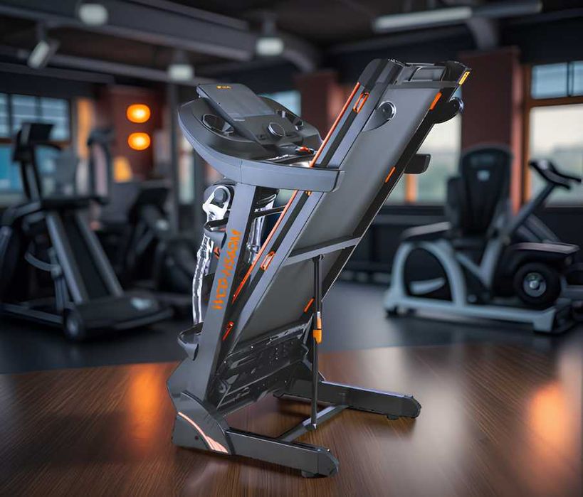 Бігова доріжка електрична H560М + Гантелі + Масажер Безкоштовна достав