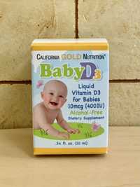 Вітамін д3 для дітей California gold nutrition