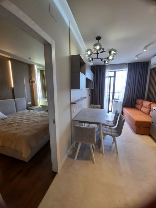 Кухня - студия и спальня в ЖК " Лимнос"/ Педагогическая