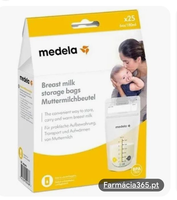 Sacos Conservação Leite Materno: Novos! Medela, Tommee Tippee, etc