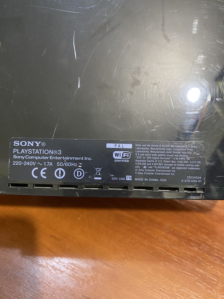 Консоль Sony PlayStation 3 CHEHG04 40GB HDD! N1358