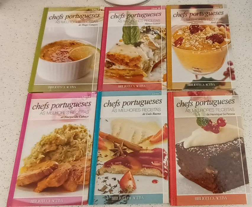 Livros de receitas - pack 1