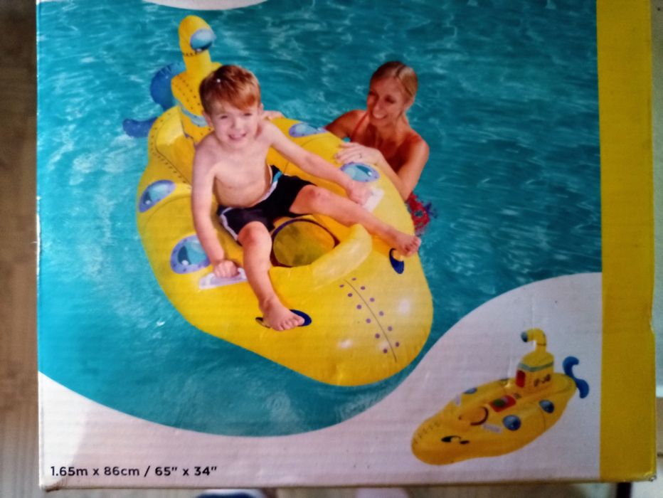 Dmuchana łódź podwodna dla dzieci