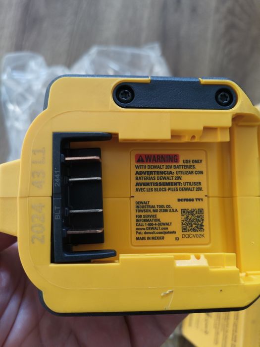 DeWalt DCF860 20V Brushless impact driver