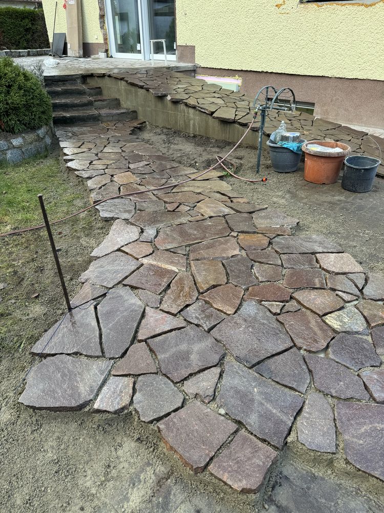 Ukladanie kostki brukowej ,  ogrody , tarasy