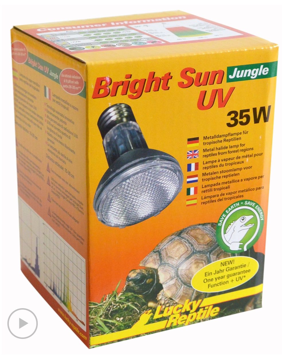 Lampa metahalogenowa lucky reptile