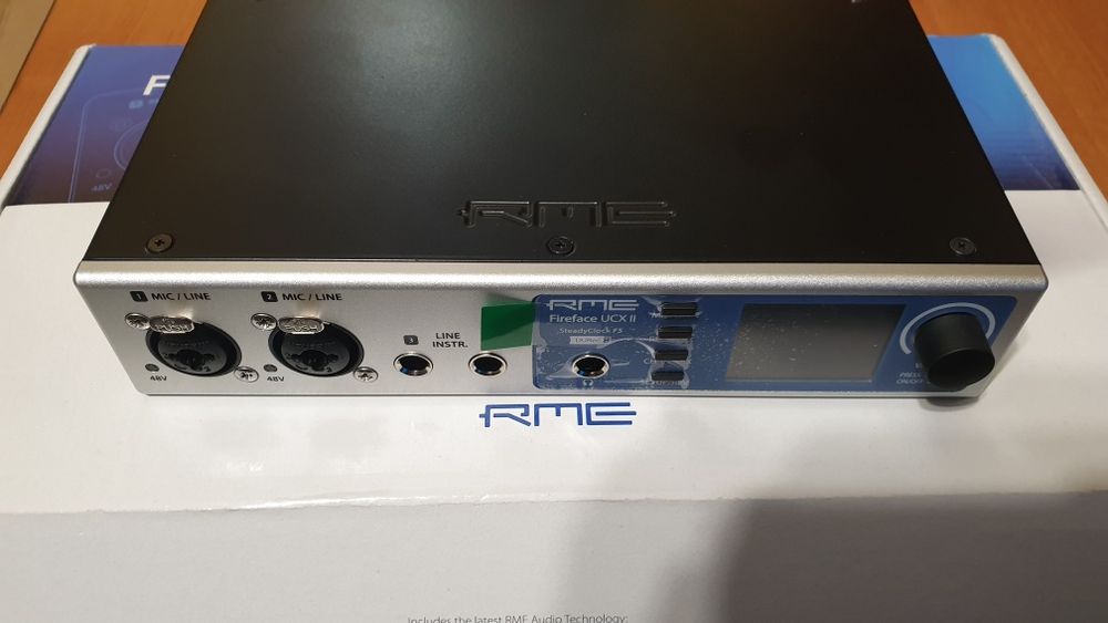 Interfejs Audio karta RME fireface UCX II nowy, nieużywany, gwarancja