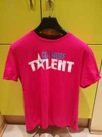 T-shirt różowy Reserved - rozmiar L