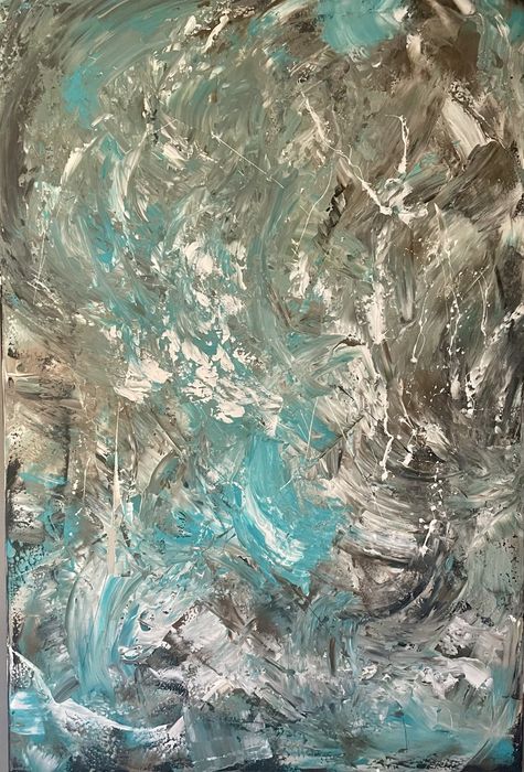 Duży Obraz abstrakcja  „hypnosis” 100x150