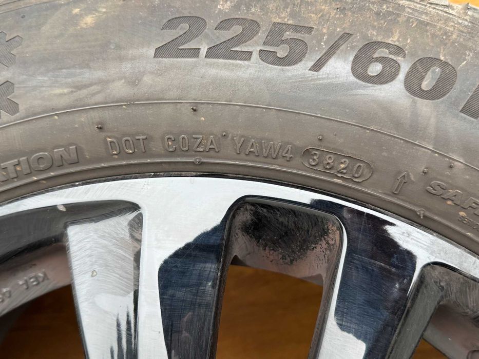 Felgi OXXO ET41 5x110 z oponami KUMHO zima Jeep Cherokee