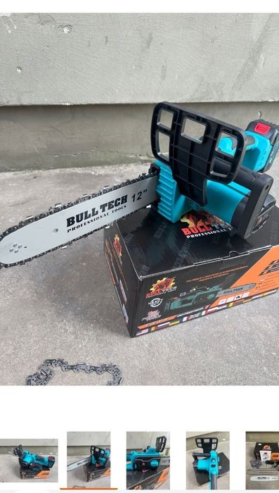 Piła łańcuchowa   14cali  2 szt aku 6ah 48v