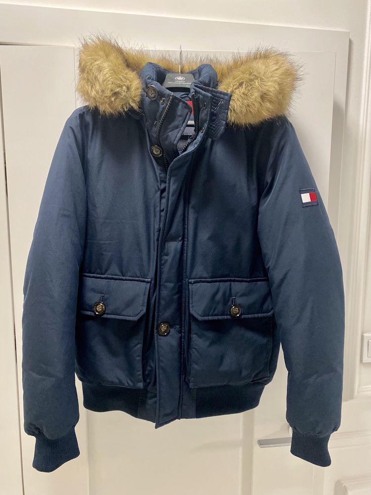 Granatowa kurtka Tommy Hilfiger męska