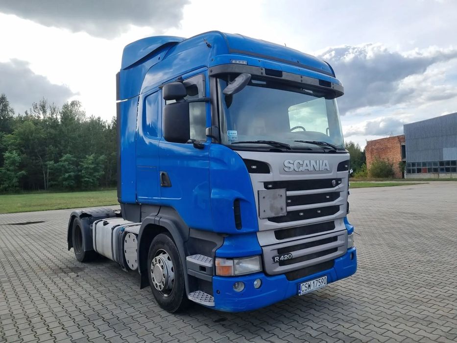 Scania R420  R420 2009r. auto zarejestrowane i ubezpieczone w Polsce F-Vat 23%