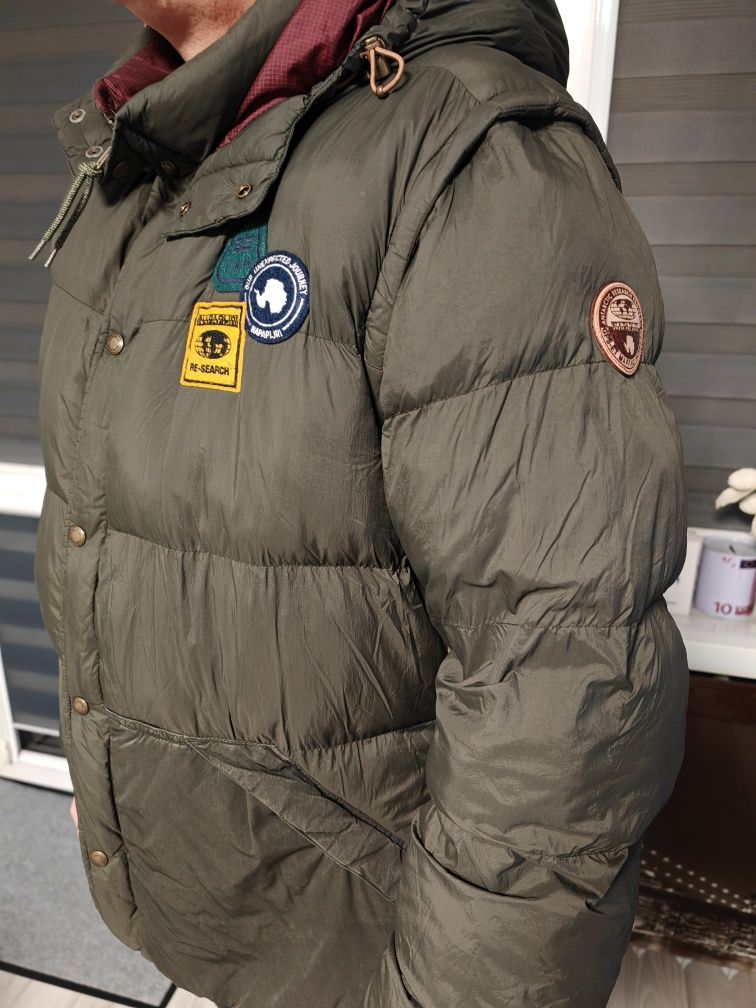 Super model kurtki puchowej Napapijri rozm XL/XXL