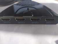 Rozdzielacz HDMI 4x1 Switch 4 Porty Rozgałęźnik