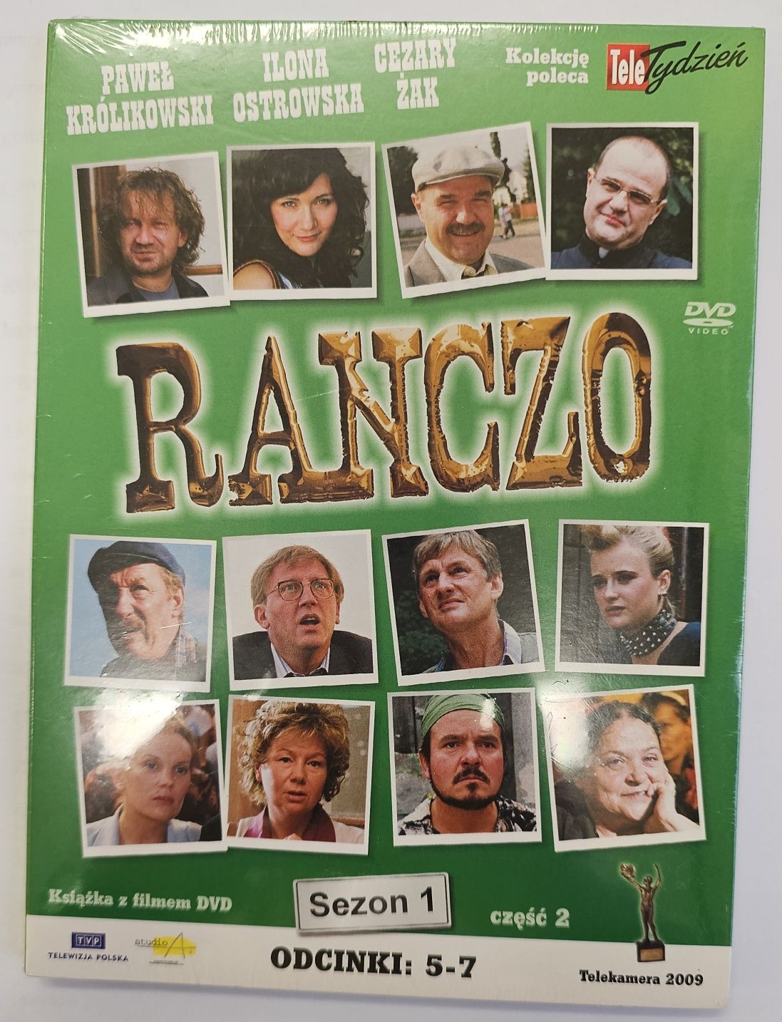 Ranczo sezon 1 odcinki 5-7 dvd kultowy polski serial