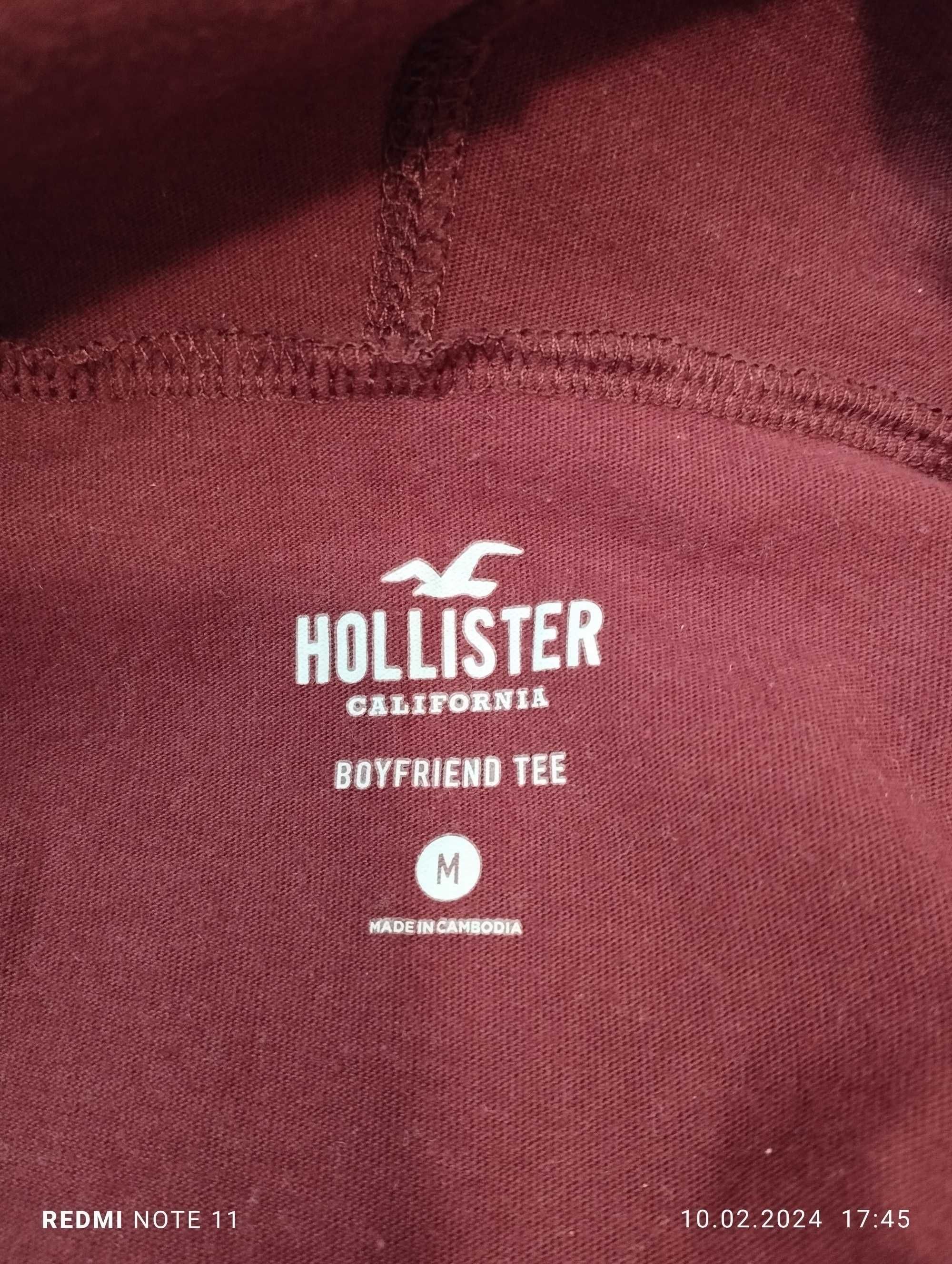 Męska bluza,bluzka,koszulka z kapturem Hollister