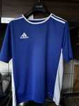Koszulka sportowa Adidas climalite 164 niebieska