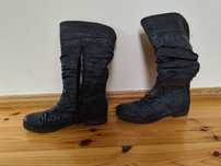 Buty damskie na obcasie, rozmiar 39