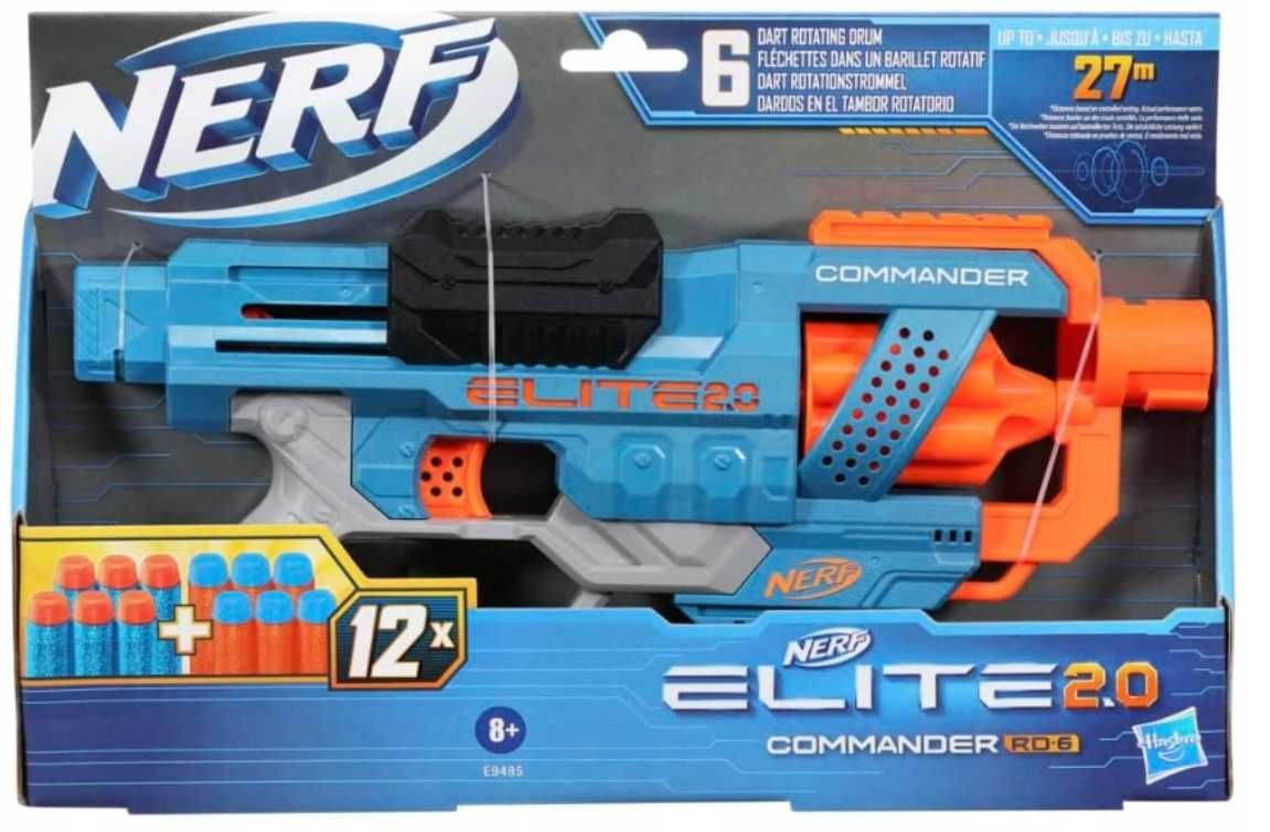 NERF Elite 2.0 Commander wyrzutnia Hasbro