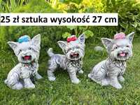 dekoracje figurka ogrodowa sowa koń skrzat gipsowy krasnal koty dekor