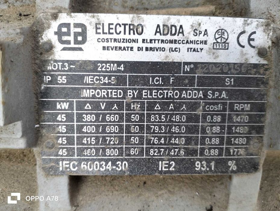 Silnik elektryczny 45 kW