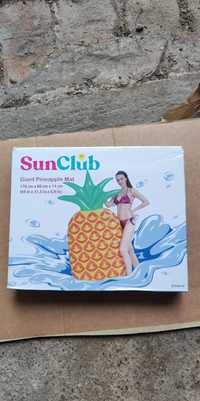 Ananas materac do pływania nad wodę SunClub nowy